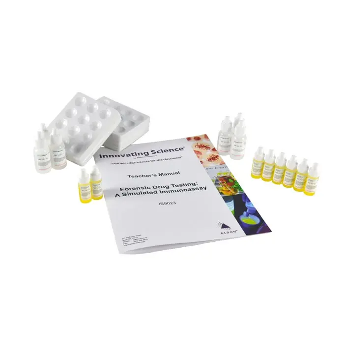 Exclusive Innovating Science Forensic Drug Testing, A Simulated Immunoassay Kit
